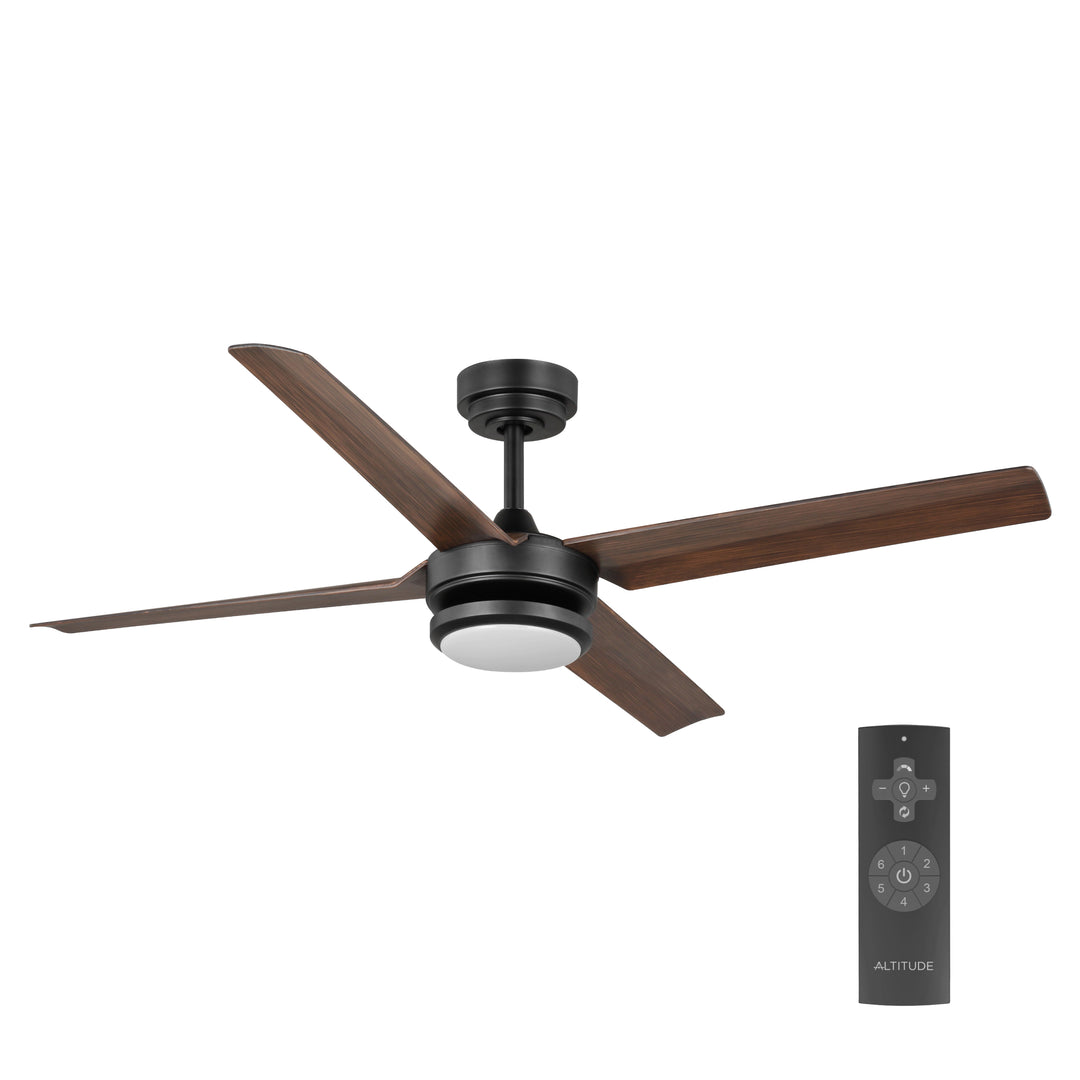 Laritza 56 in Covered Outdoor Ceiling Fan with Light