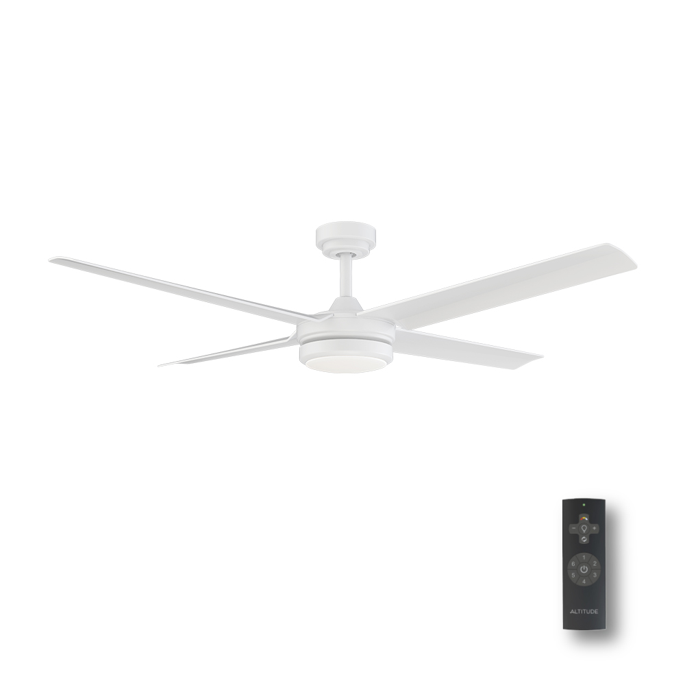 Laritza 56 in Covered Outdoor Ceiling Fan with Light