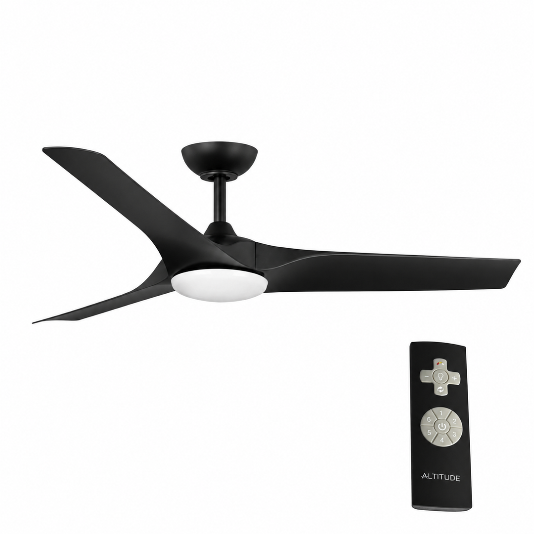 Gossamer 52/60 in Ceiling Fan with Light